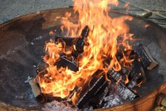Vorbereitungen für den grossen Apéro inkl. Grilladen