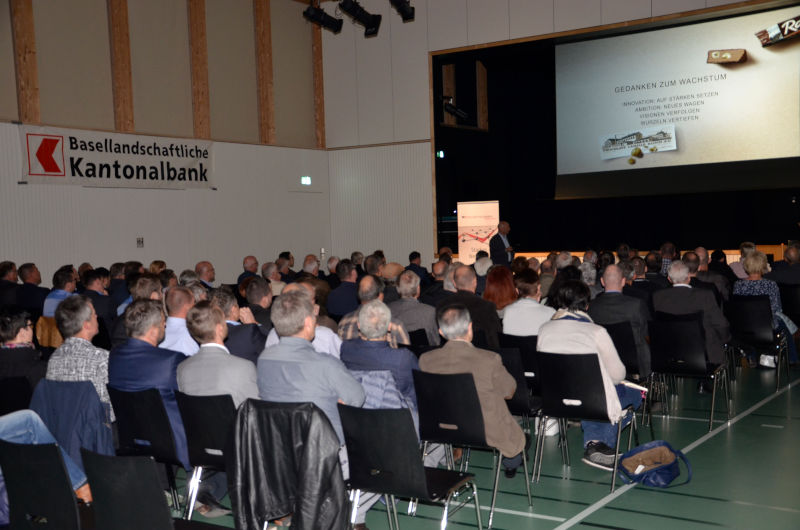 Während des Referats von Daniel Bloch