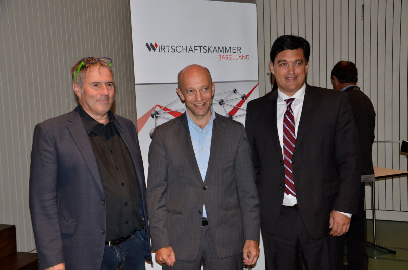 Daniel Bloch, Christoph Buser und Alain Tüscher